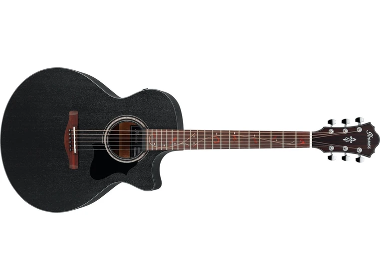 Ibanez AE295 WK akustisk gitar Weathered Black 
