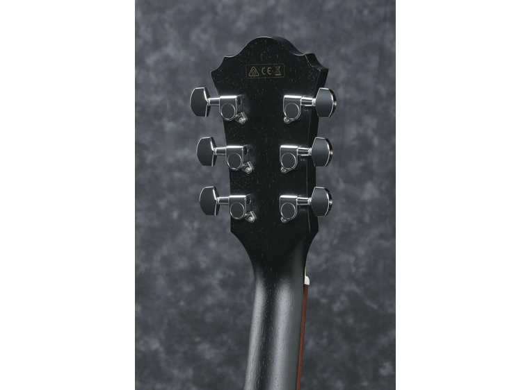 Ibanez AE295 WK akustisk gitar Weathered Black 