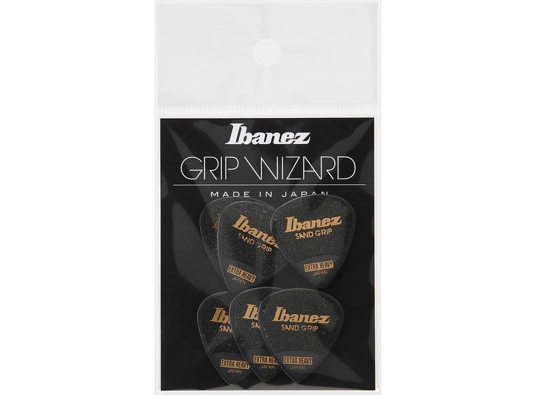 Ibanez PPA16XSG-BK Plekter 6-Pack Sand Grip X-Heavy Black 