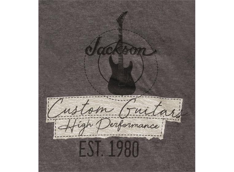 Jackson Custom Guitar T-Shirt Charcoal XL