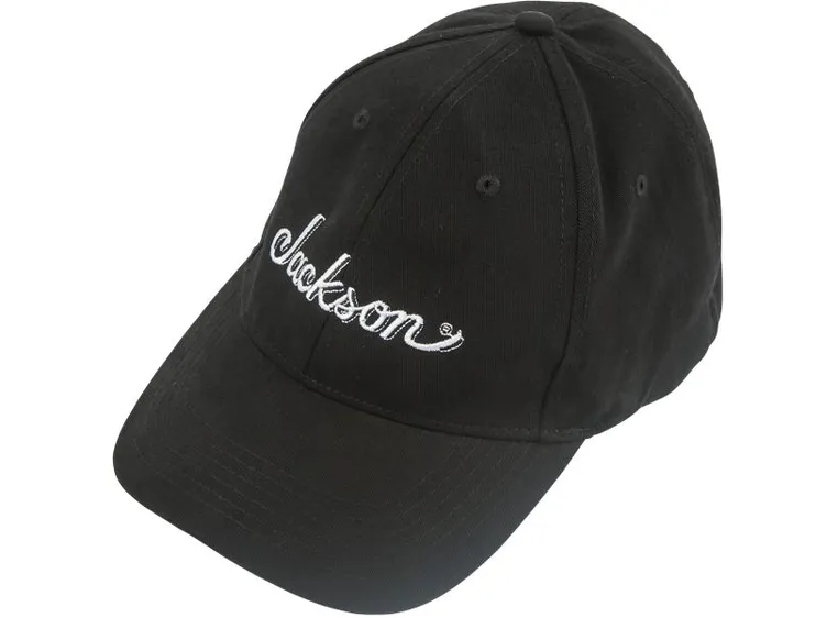 Jackson Logo Flexfit Hat, Black S/M 