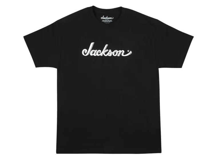 Jackson Logo Men's T skjorte, svart størrelse: XXL 