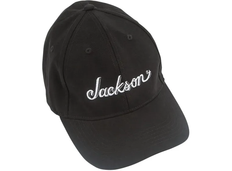 Jackson Logo flexfit-caps, svart S/M 