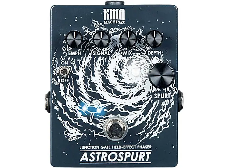 KMA Machines Astrospurt 4-Stage JFet Phaser Pedal 