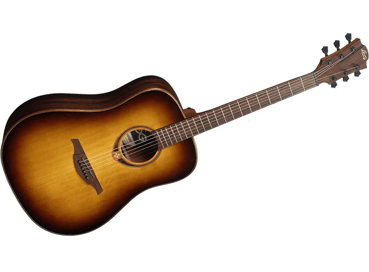 Lag Guitars GLA T118D-BRS Dreadnought brown shadow 