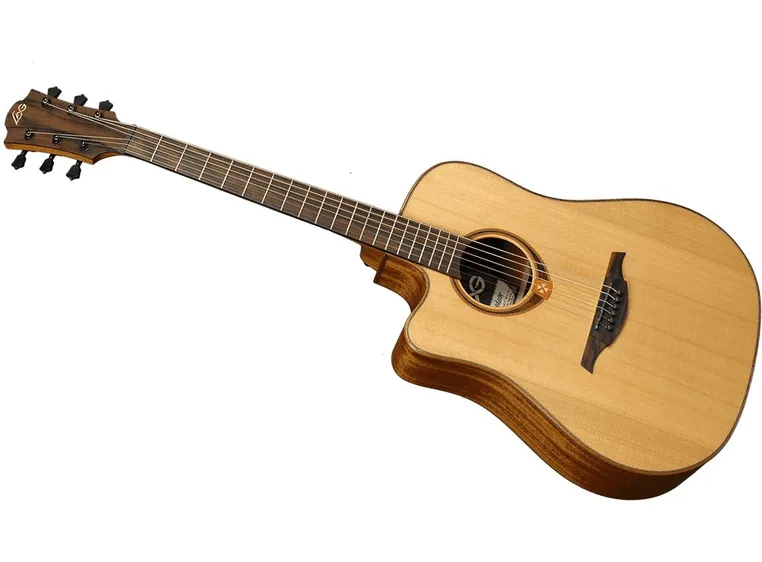 Lag Guitars GLA TL118DCE Lefty dreadnought cutaway electro 