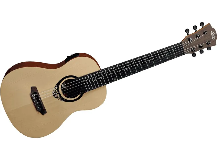 Lag Guitars TKT150E Tiki Uku Mini Gitar med mikrofonsystem 