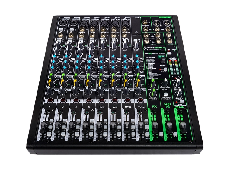 Mackie ProFX12v3 12 Channel Professional Effects Mixer with USB 
