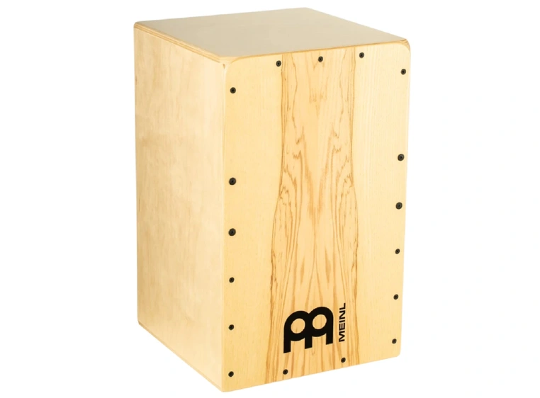 Meinl Percussion SC100HA Cajon Snarecraft Heart Ash frontplate 