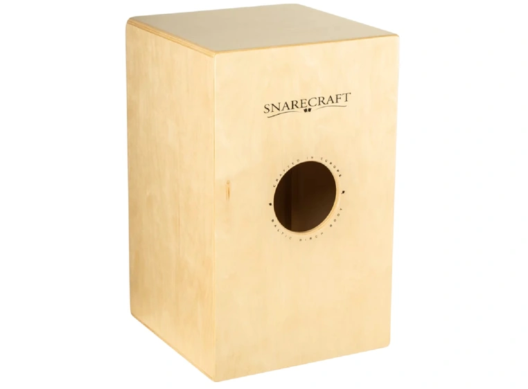 Meinl Percussion SC100HA Cajon Snarecraft Heart Ash frontplate 