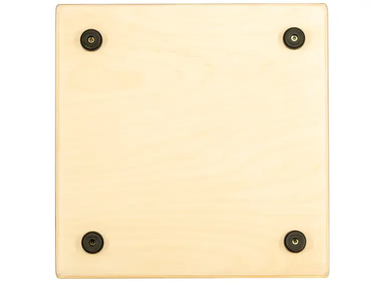 Meinl Percussion SC100HA Cajon Snarecraft Heart Ash frontplate 