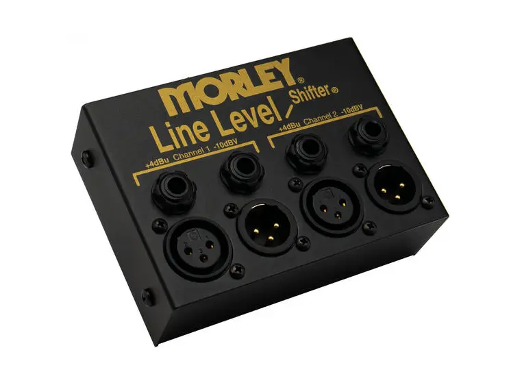 Morley Line Level Shifter - 2 Channel Box, XLR/TRS 