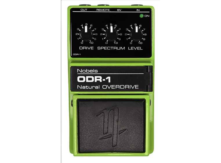 Nobels ODR-1BC Natural Overdrive Pedal with bass cut switch 