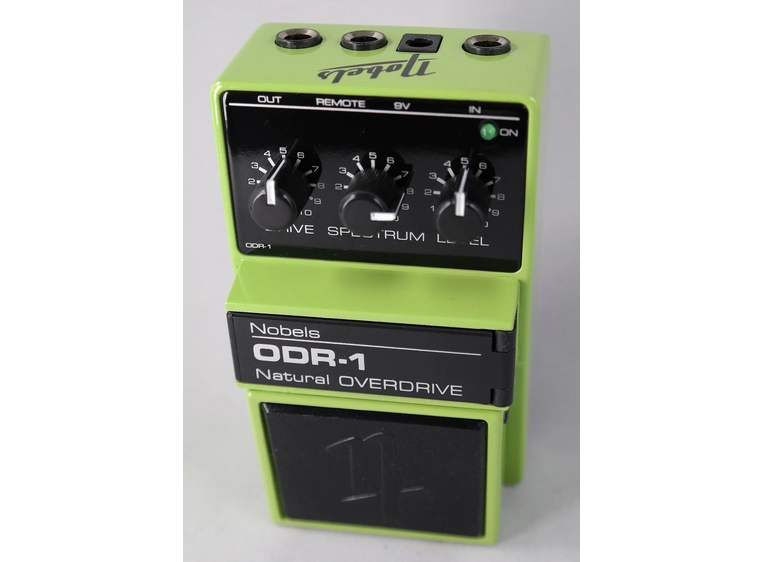 Nobels ODR-1BC Natural Overdrive Pedal with bass cut switch 