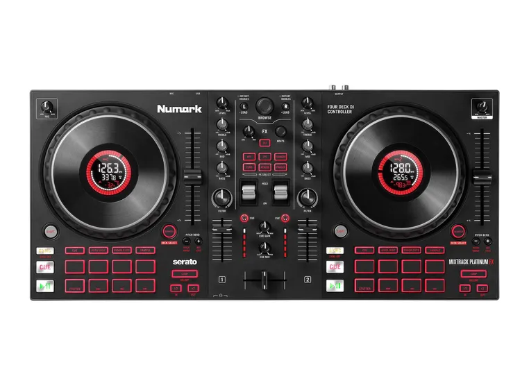 Numark Mixtrack-Platinum-FX 4-Deck DJ Controller 