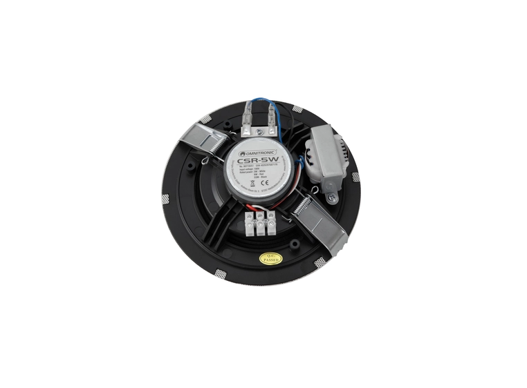 Omnitronic CSR-5W Ceiling Speaker white 