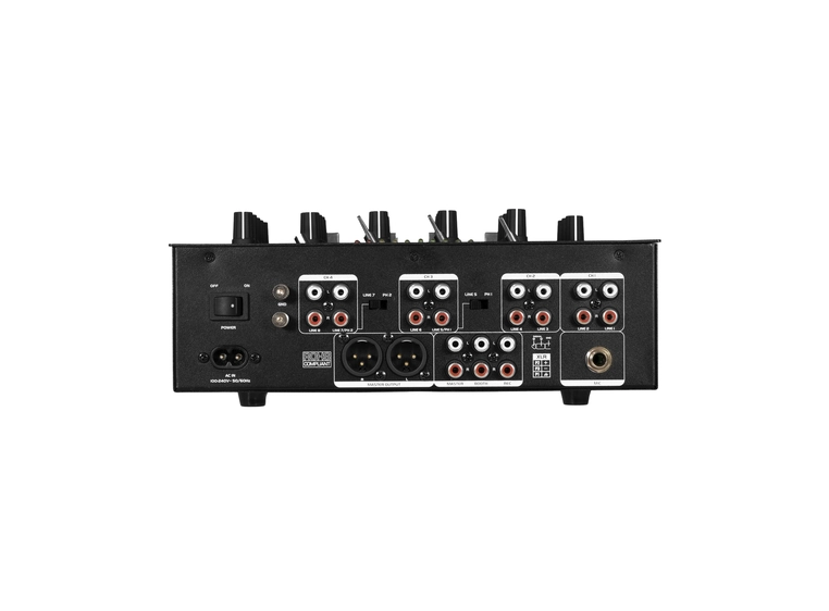 Omnitronic PM-422P 4-Channel DJ Mixer with Bluetooth & USB Player 