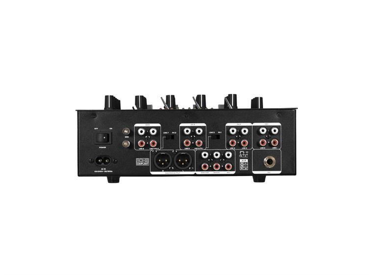 Omnitronic PM-422P 4-Channel DJ Mixer with Bluetooth & USB Player