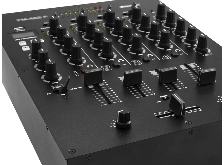 Omnitronic PM-422P 4-Channel DJ Mixer with Bluetooth & USB Player 