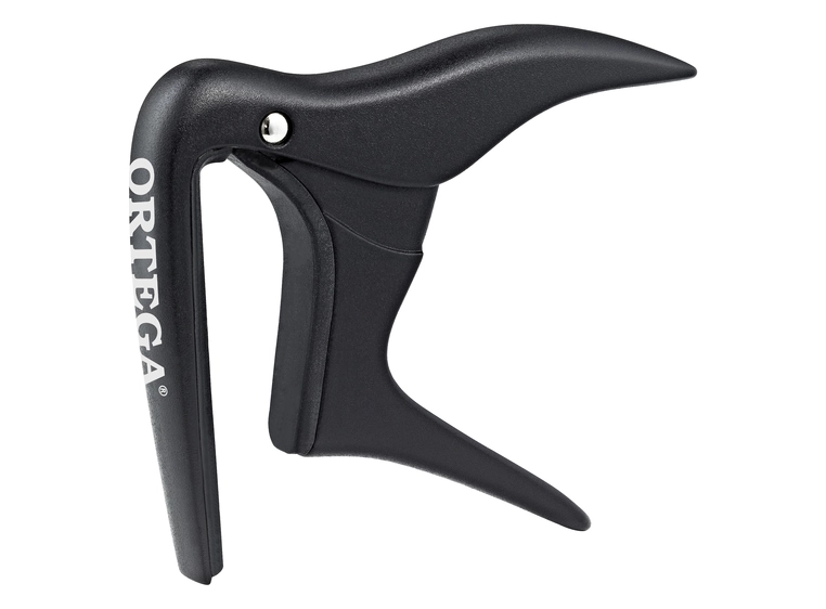 Ortega OCAPOCV-SBK Capo, Curved Satin Black 