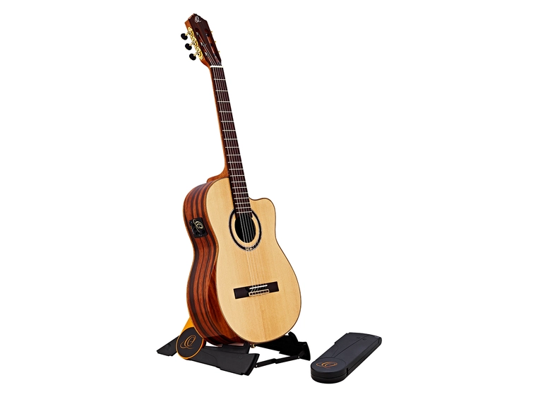 Ortega OPGS-1BK Portabelt gitar stativ Black 