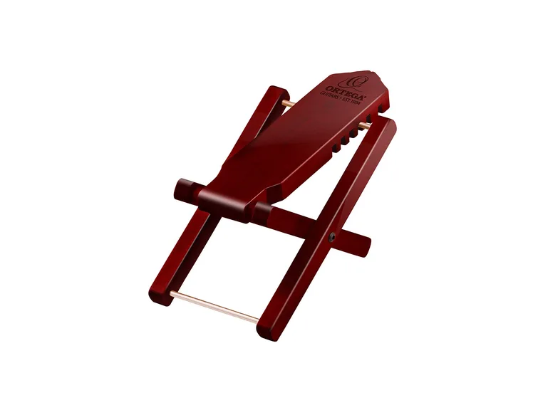 Ortega OWFS-1WR Fotpall i trä - Wine Red 