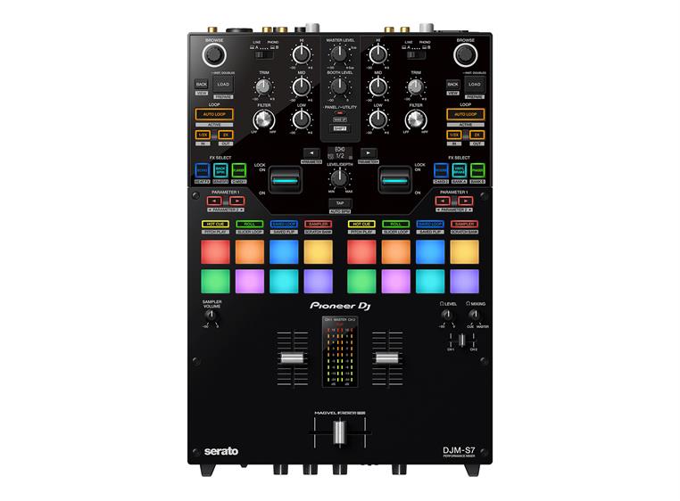 Pioneer DJ DJM-S7 To-kanals battle mixer