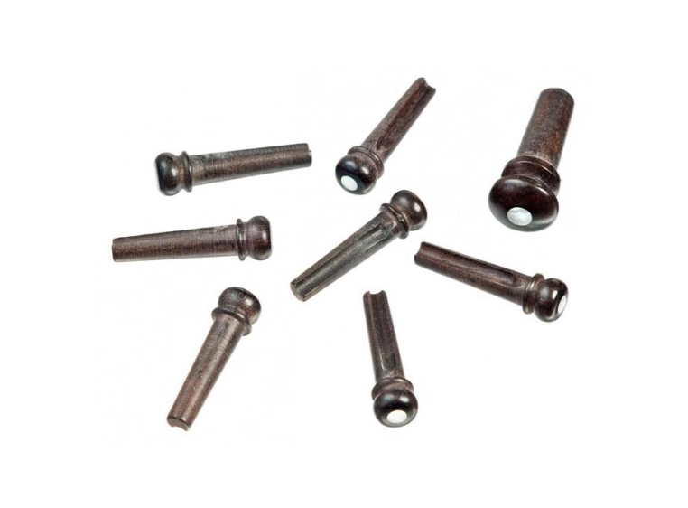 Planet Waves PWPS3 End/Bridge-pins 1+7 Ebony/Pearl 