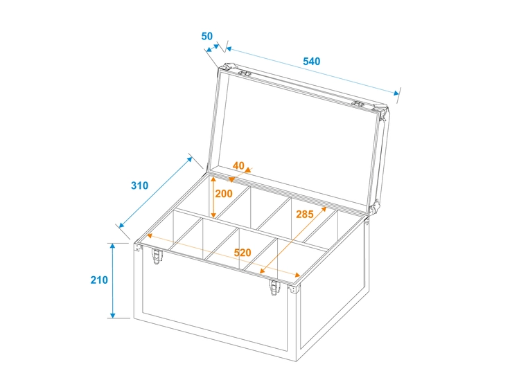 Roadinger Universal Case  Pick TDV-1 