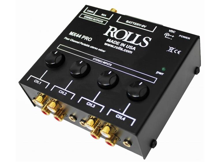 Rolls MX44 Pro 4-kanals stereomikser
