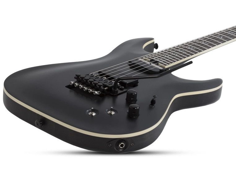 Schecter C-1 FR S SLS EVIL TWIN (SBK) Satin Black 