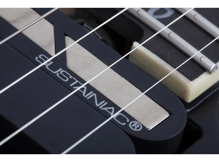 Schecter C-1 FR S SLS EVIL TWIN (SBK) Satin Black 