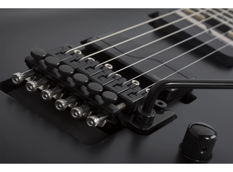 Schecter C-1 FR S SLS EVIL TWIN (SBK) Satin Black 
