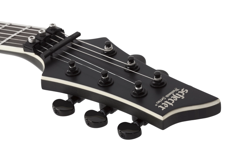 Schecter C-1 FR S SLS EVIL TWIN (SBK) Satin Black 