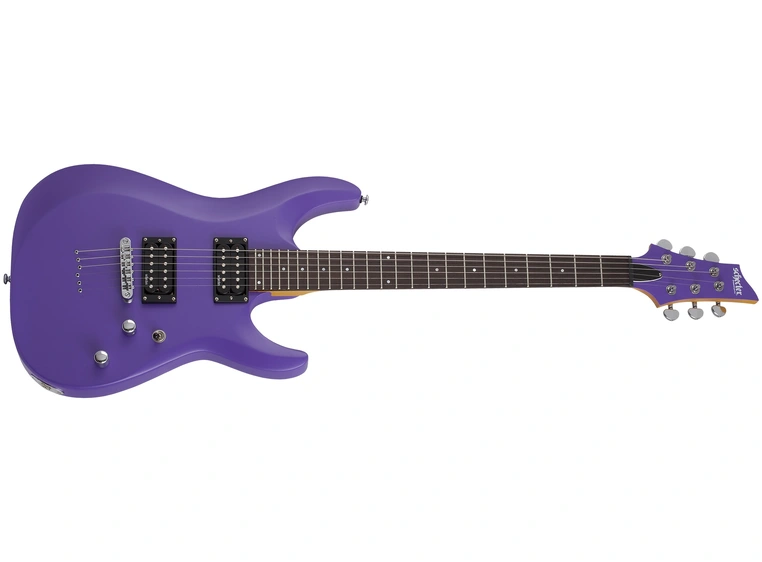 Schecter C-6 Deluxe Satin Purple 