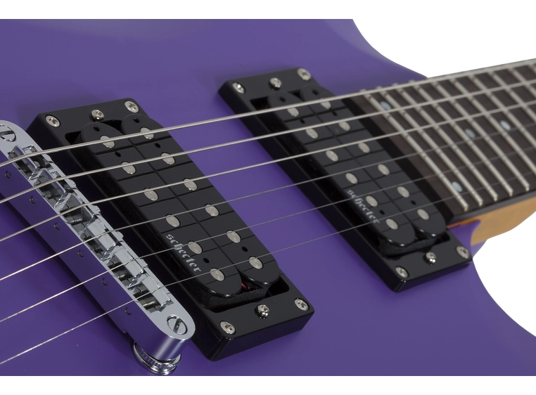 Schecter C-6 Deluxe Satin Purple 