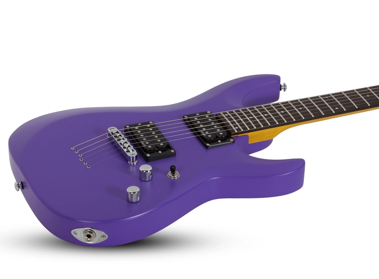 Schecter C-6 Deluxe Satin Purple 