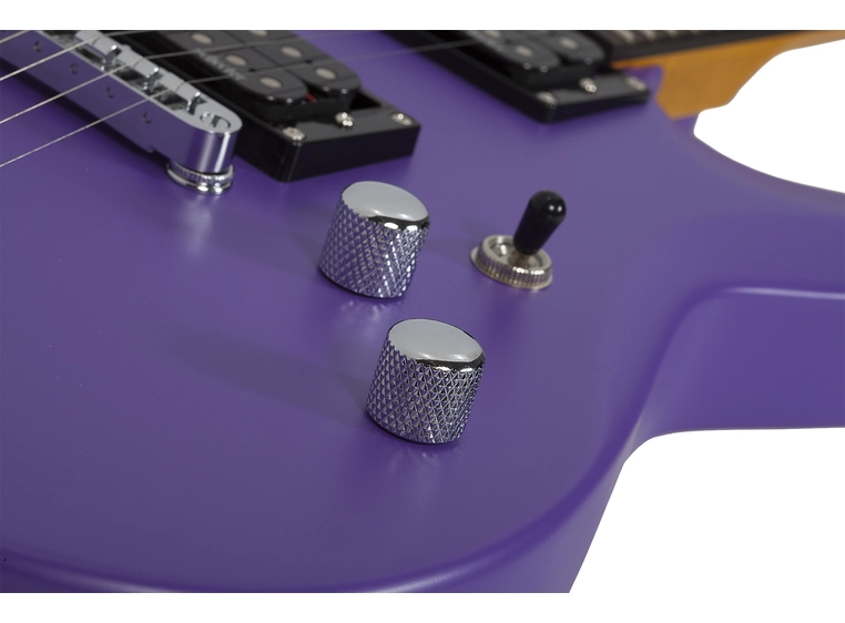 Schecter C-6 Deluxe Satin Purple 