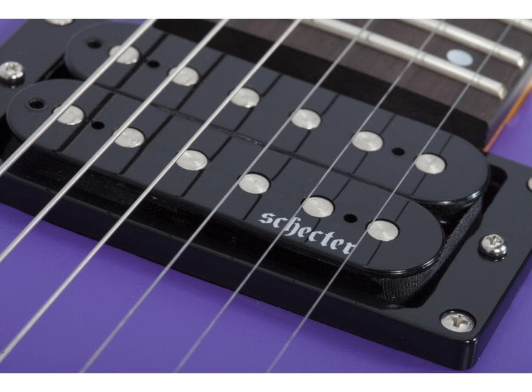 Schecter C-6 Deluxe Satin Purple 