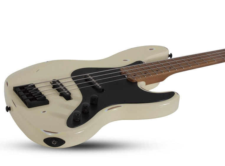 Schecter J-4 Sixx Worn Ivory 
