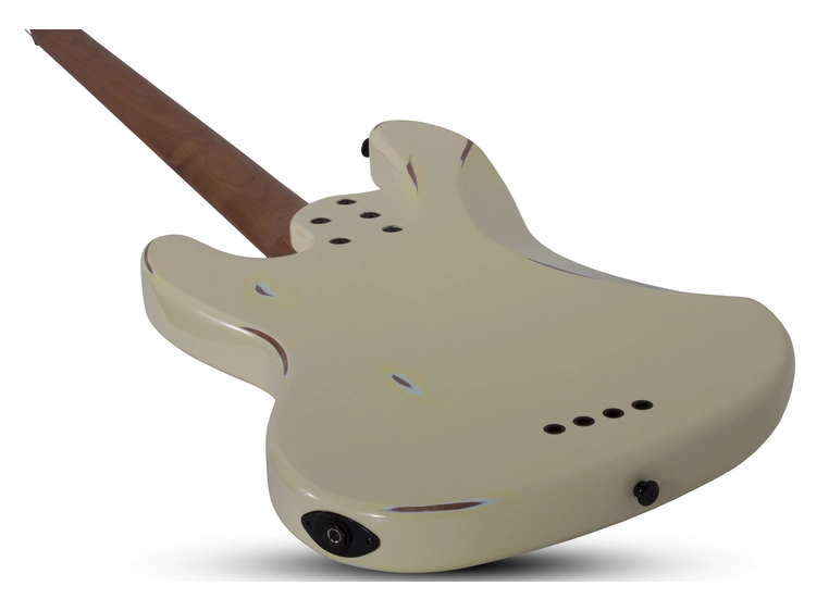 Schecter J-4 Sixx Worn Ivory 
