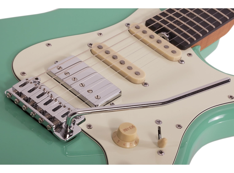 Schecter Nick Johnston Traditional H/S/S Atomic Green 