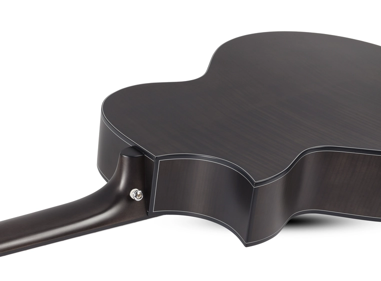 Schecter Orleans Stage-7 Acoustic (SSTBLK) Satin See Thru Black 