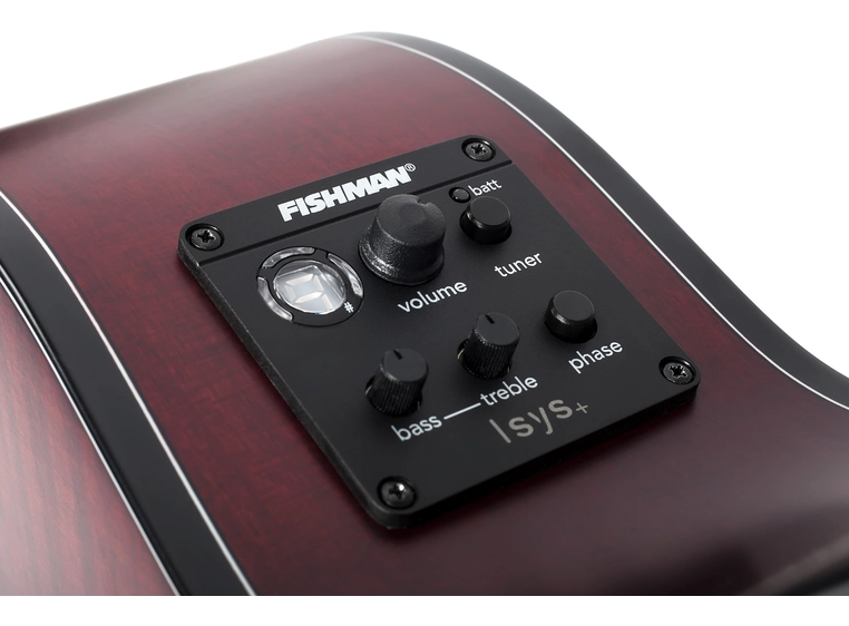 Schecter Orleans Stage-7 Acoustic (SSTBLK) Satin See Thru Black 