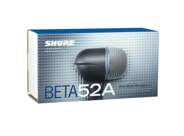 Shure Beta52A microphone dynamic bass drum
