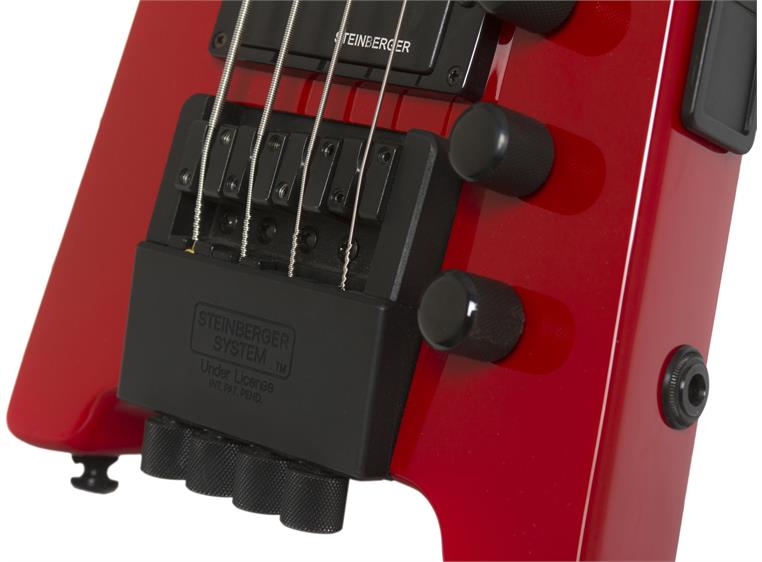 Steinberger Spirit XT-2 Bass 4-String Hot Rod Red