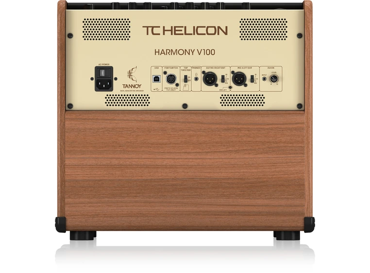 TC-Helicon HARMONY V100 100 Watt 2-kanalers ak gitarforsterker 