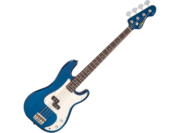Vintage V4 Bass Bayview Blue 