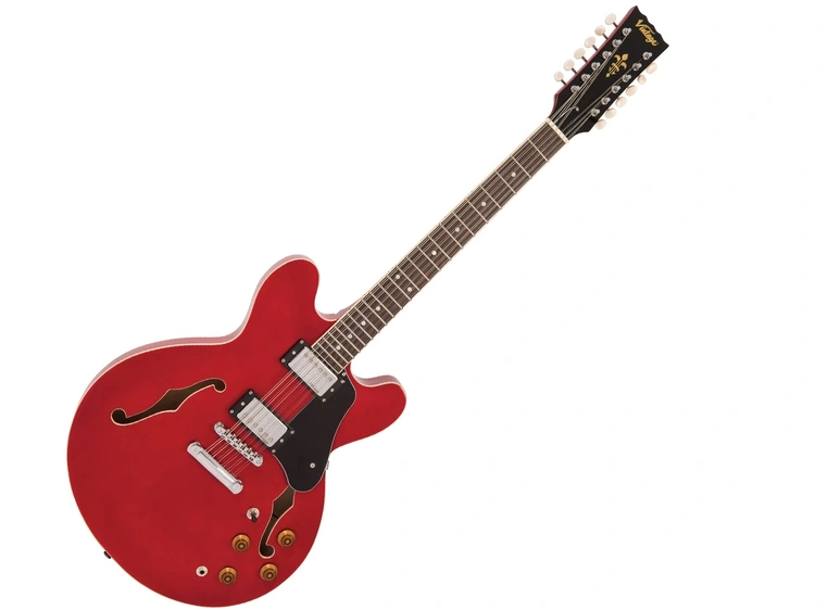 Vintage VSA500CR 12str Cherry red 