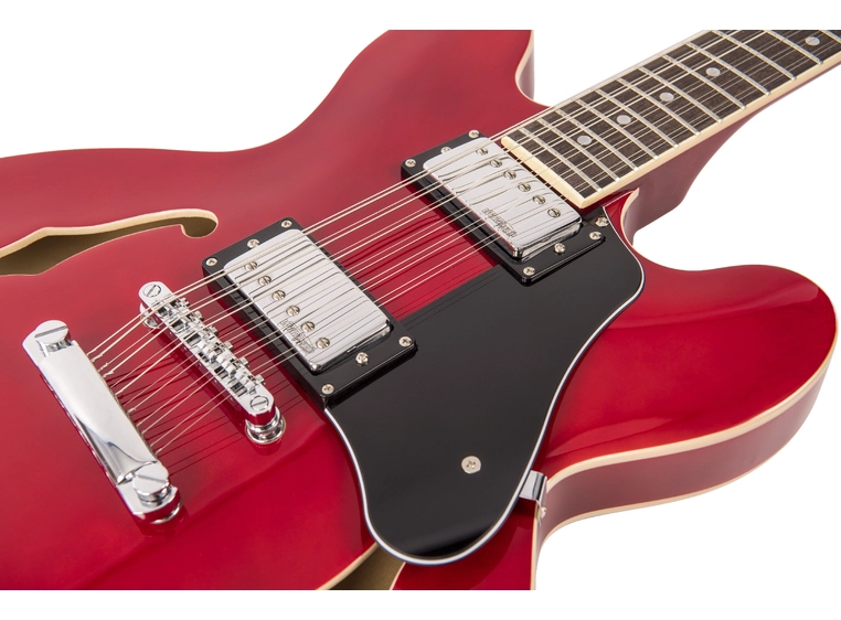 Vintage VSA500CR 12str Cherry red 